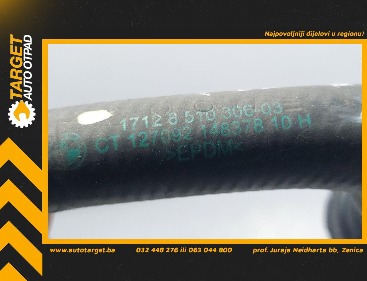DIJELOVI CRIJEVO BMW SERIJA 3 (F30/F31) > 11-14 17128510306