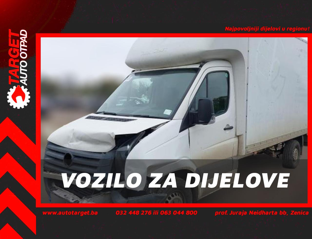 DIJELOVI VW CRAFTER > 11-16 2.0 Dizel CKTB MOTOR