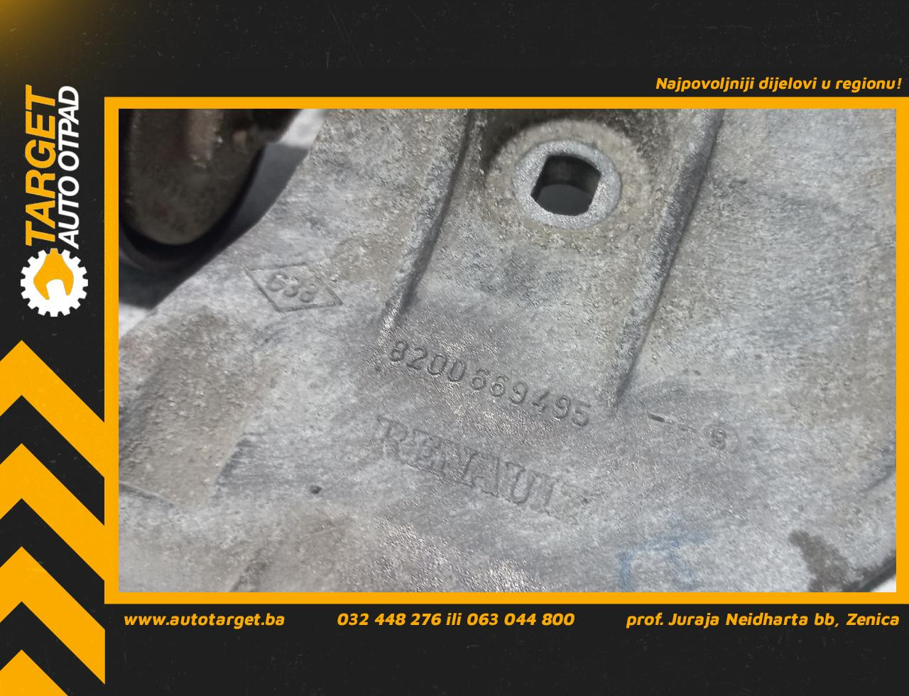 DIJELOVI NOSAC ALTERNATORA NISSAN NOTE > 13-16 1.5 8200669495