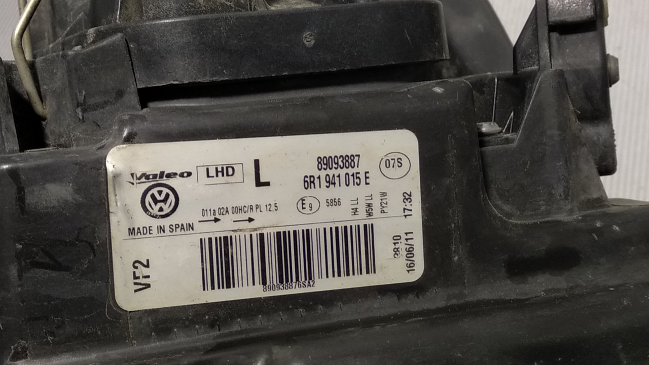 DIJELOVI FAR VW POLO > 09-14 6R1941015E