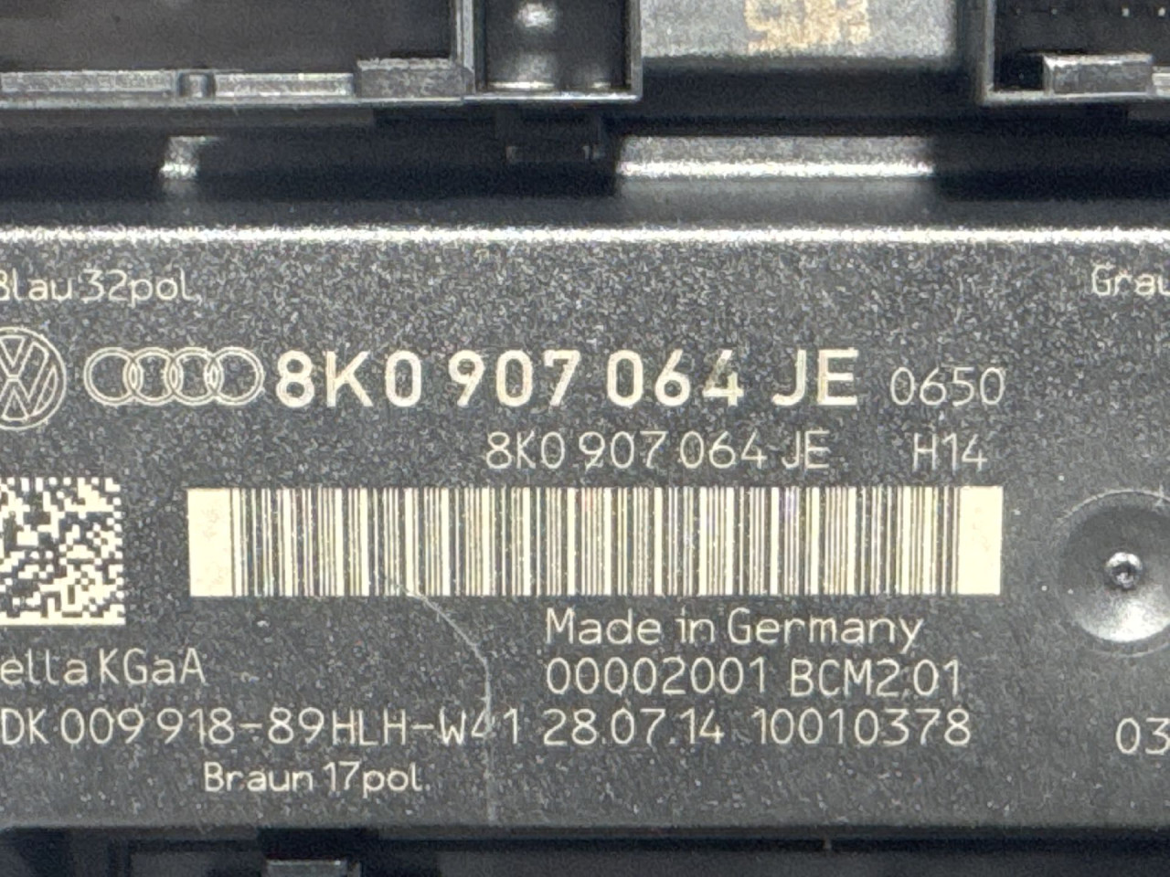 BCM ELEKTRONIKA AUDI A5 (8T) SPORTBACK > 11-17 8K090706