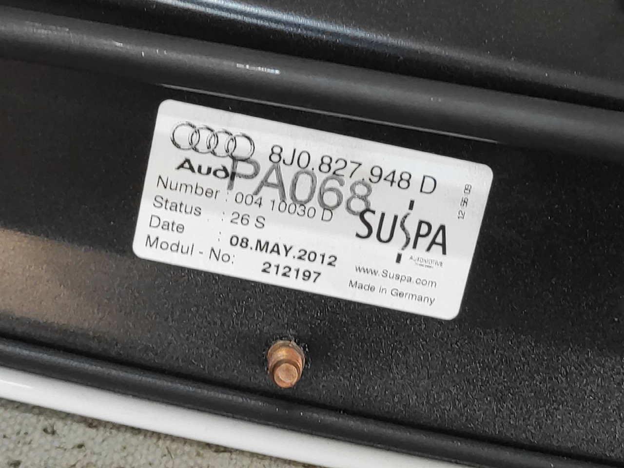 DIJELOVI SPOJLER AUDI TT (8J) > 10-14 8J0827948D