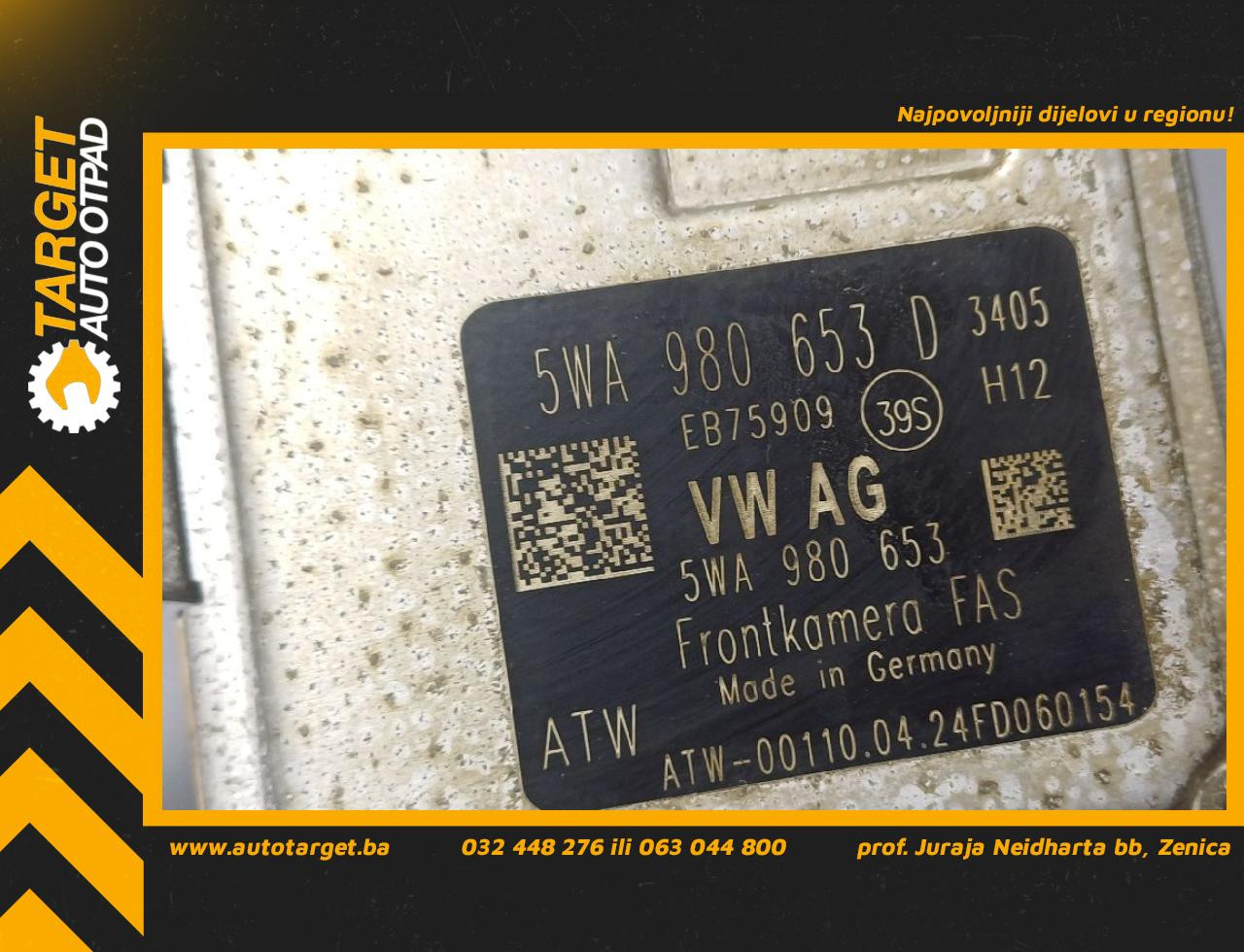 DIJELOVI KAMERA VW GOLF 8 > 19- 2.0 5WA980653D