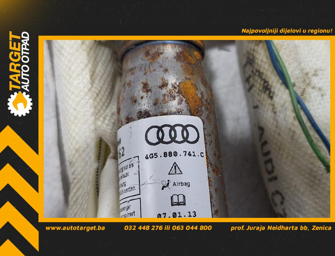 DIJELOVI KROVNI AIRBAG AUDI A6 4G > 14-18 2.0 4G5880741C
