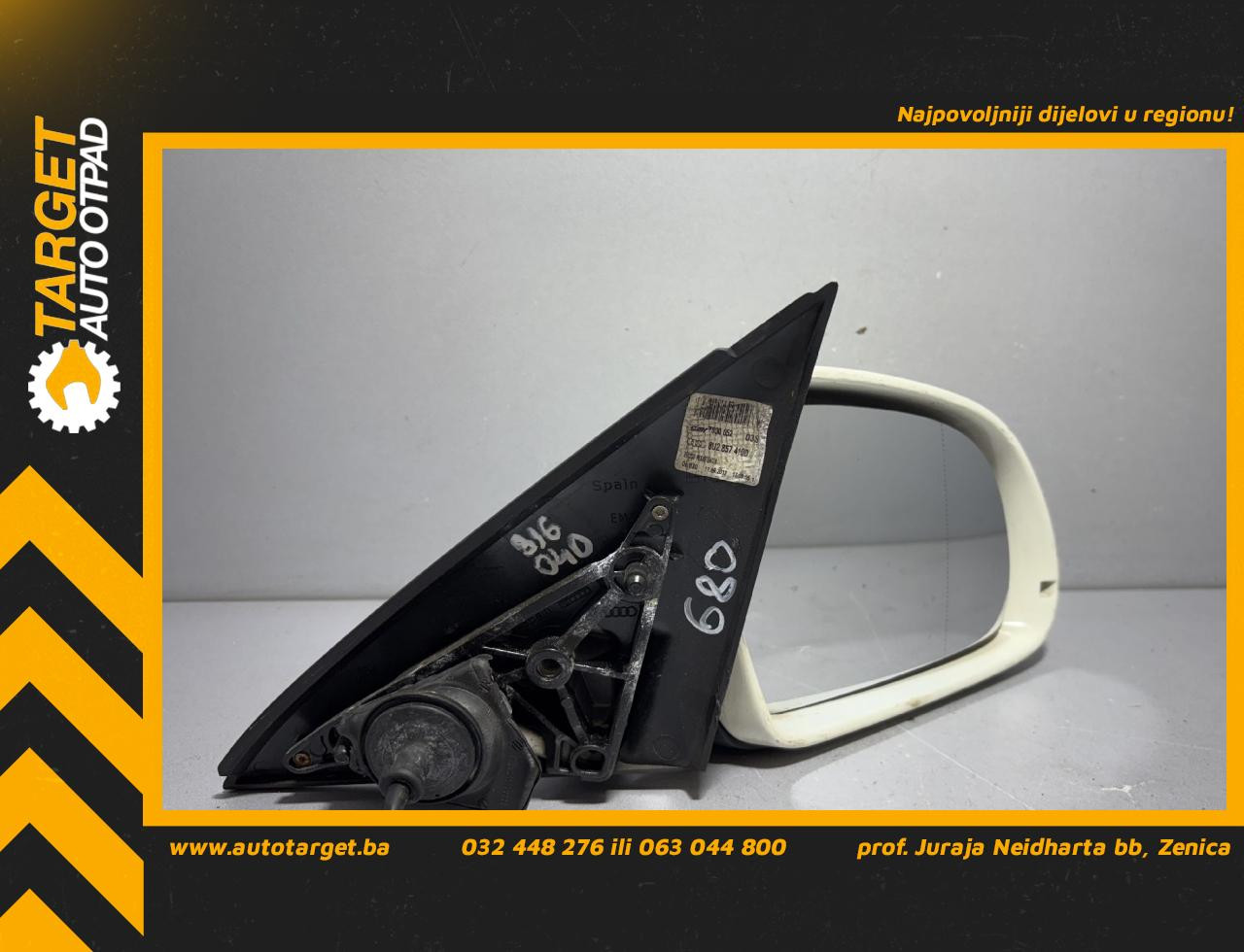 DIJELOVI RETROVIZOR AUDI Q3 > 11-15 2.0 8U2857410D