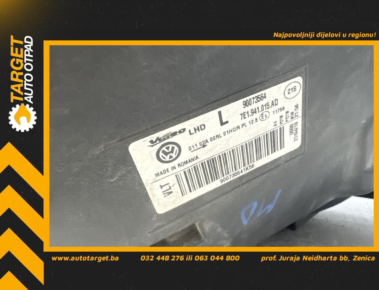 DIJELOVI FAR VW T6 > 15-19 7E1941015AD