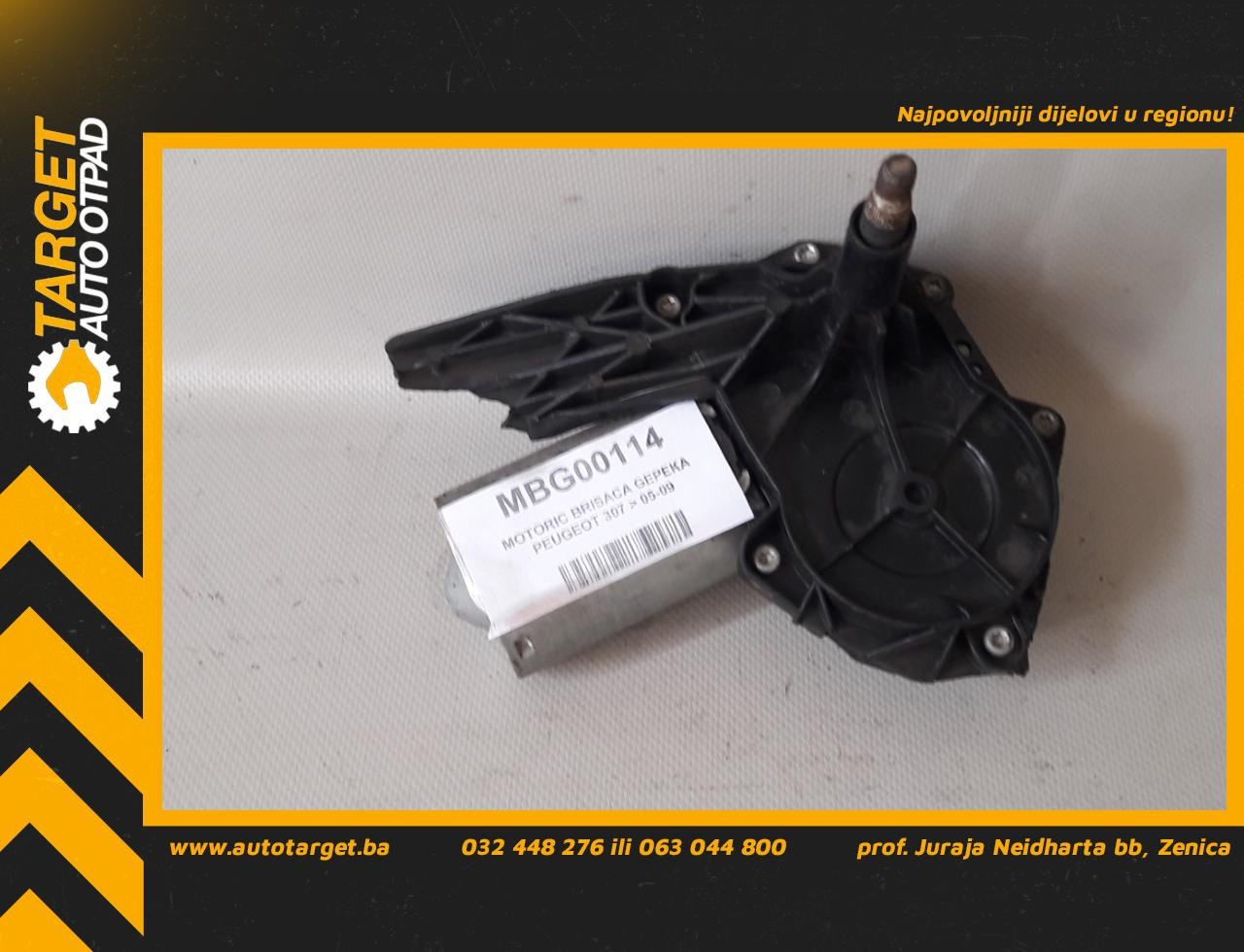 MOTORIC BRISACA GEPEKA PEUGEOT 307 > 05-09 9637158780 53014712