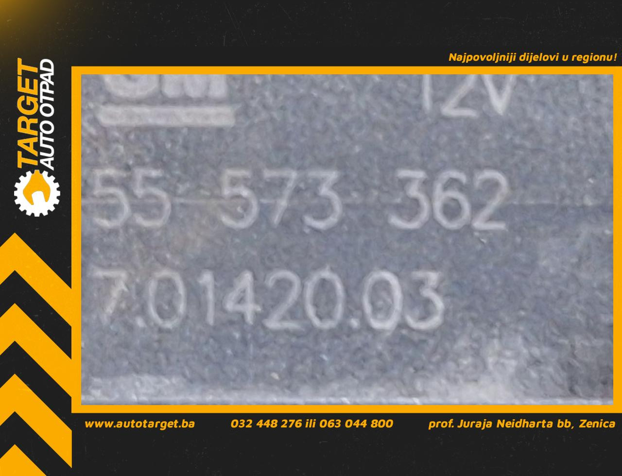 DIJELOVI TC VENTIL OPEL INSIGNIA > 09-13 2.0 55573362