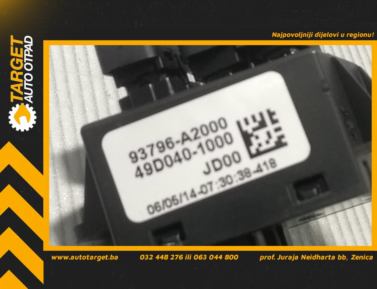DIJELOVI PREKIDAC KIA CEED > 18- 93796A2000