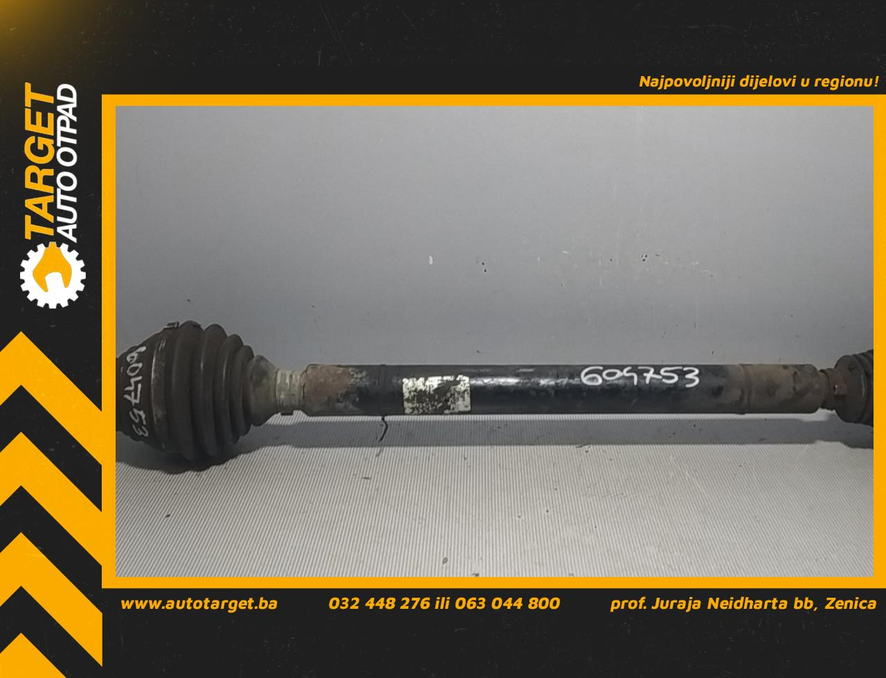 DIJELOVI POLUOSOVINA SEAT LEON > 05-09 1K0407272M