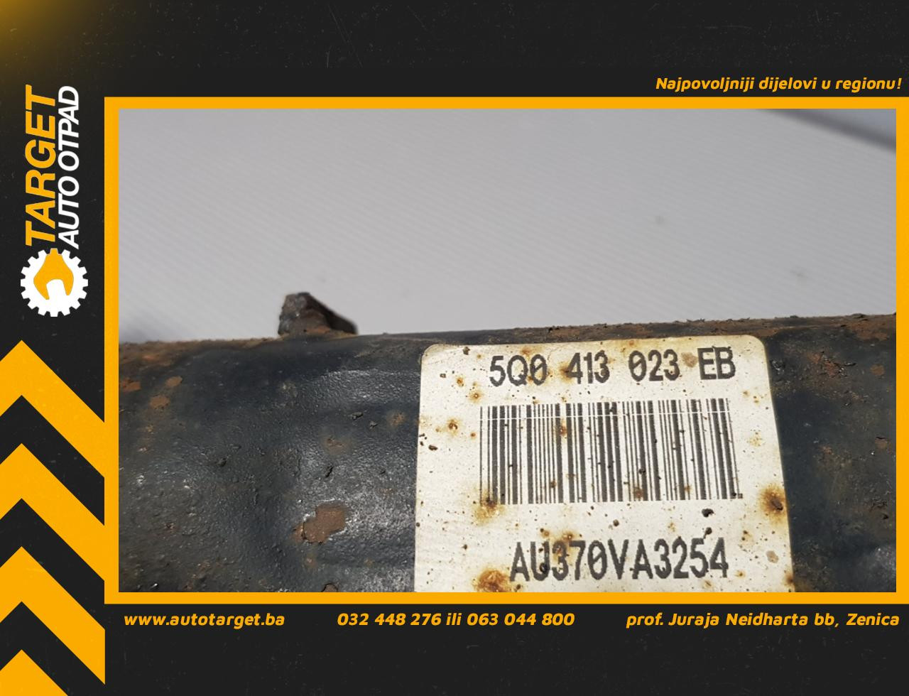 DIJELOVI AMORTIZER AUDI A3 (8V1/8VA) > 12-16 5Q0413023EB