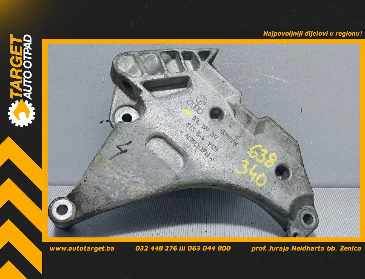 DIJELOVI NOSAC MOTORA VW CADDY > 10-15 03L199207