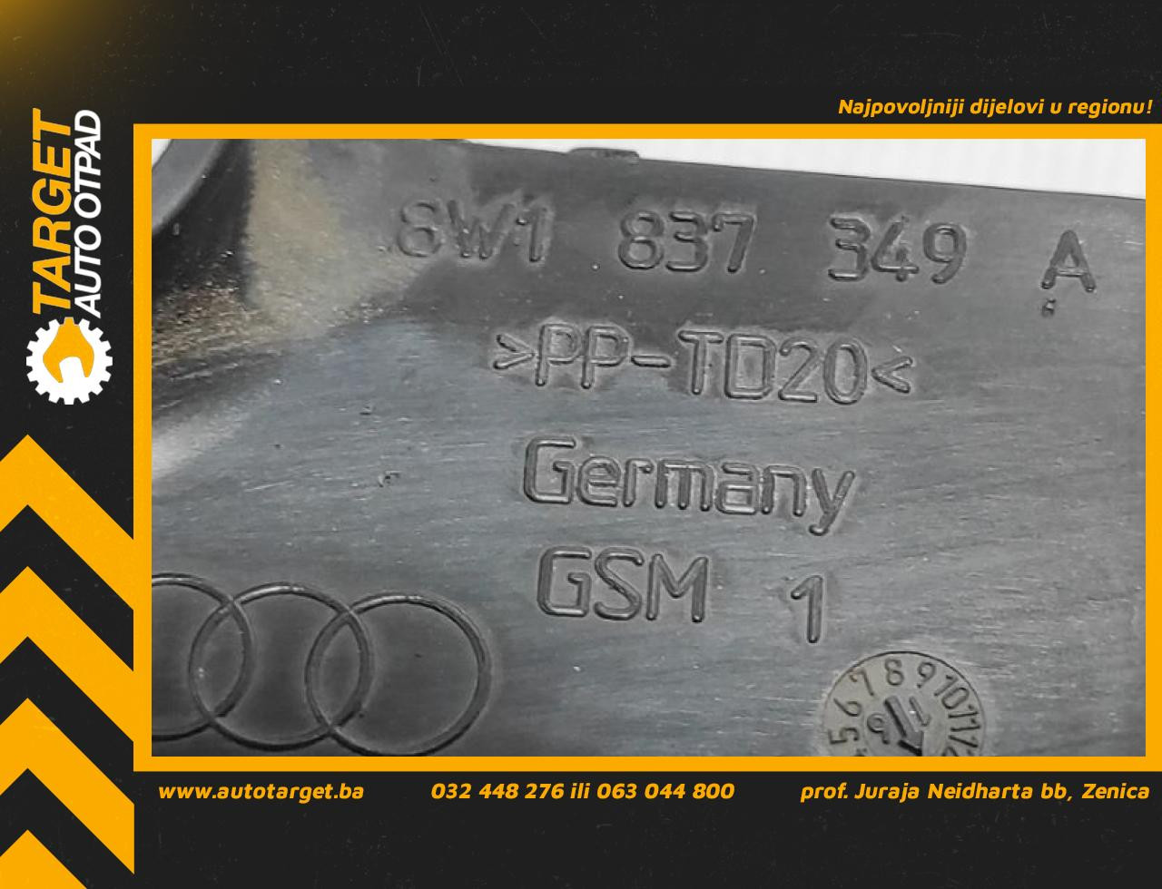 DIJELOVI BRAVA VRATA AUDI A4 (B9) > 15-18 8W1837349A