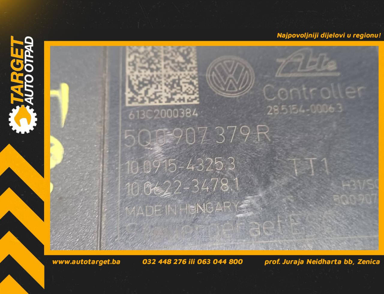 ABS ELEKTRONIKA SKODA OCTAVIA > 13-16 5Q0907379R 5Q0614517Q