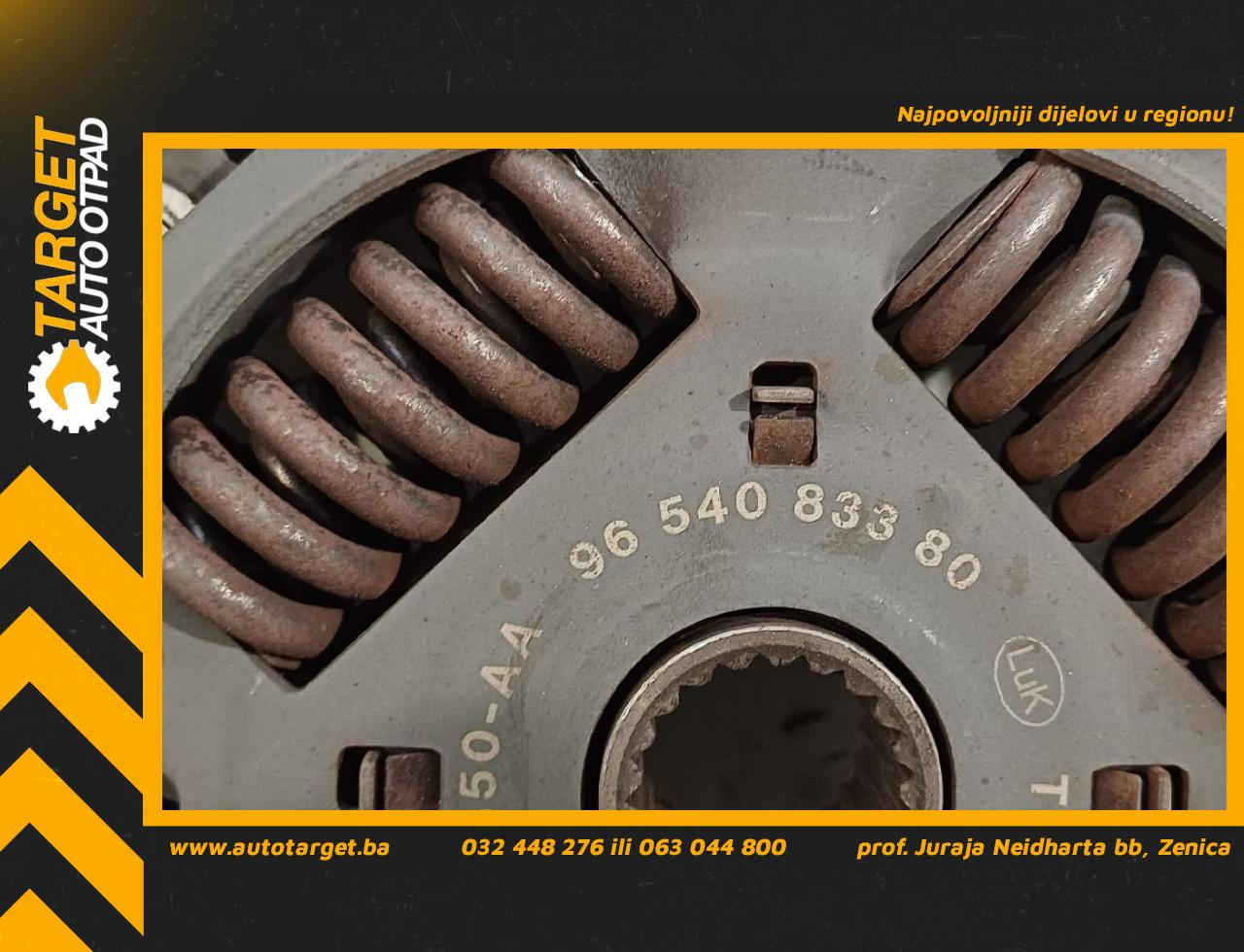DIJELOVI LAMELA CITROEN JUMPER > 06-14 2.2 9654083380