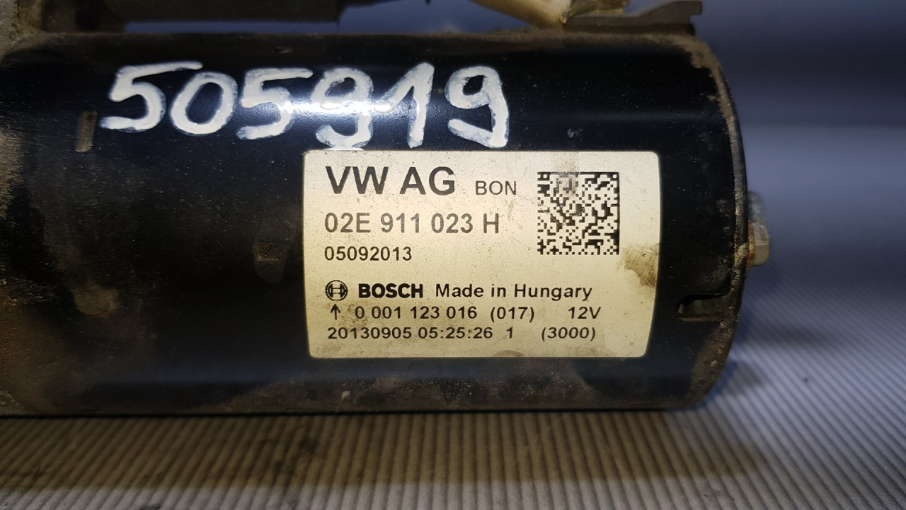 DIJELOVI ALNASER VW CADDY > 03-10 02E911023H
