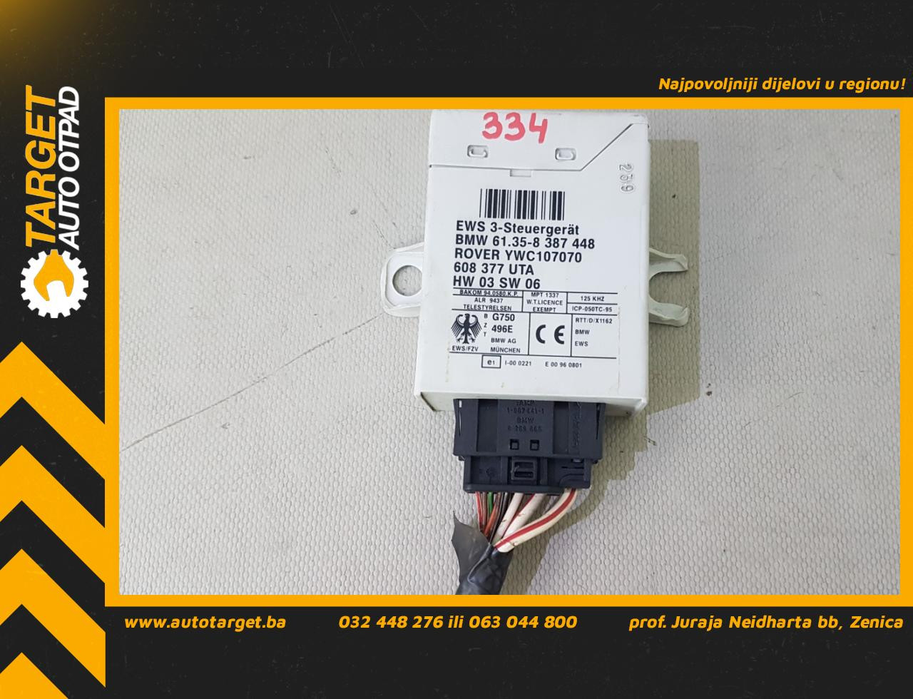 ELEKTRONIKA MODUL BMW SERIJA 3 (E46) > 02-05 6135838744