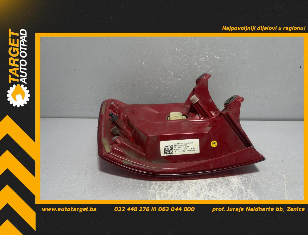 DIJELOVI STOP SVJETLO AUDI A6 4G > 11-14 4G9945096B