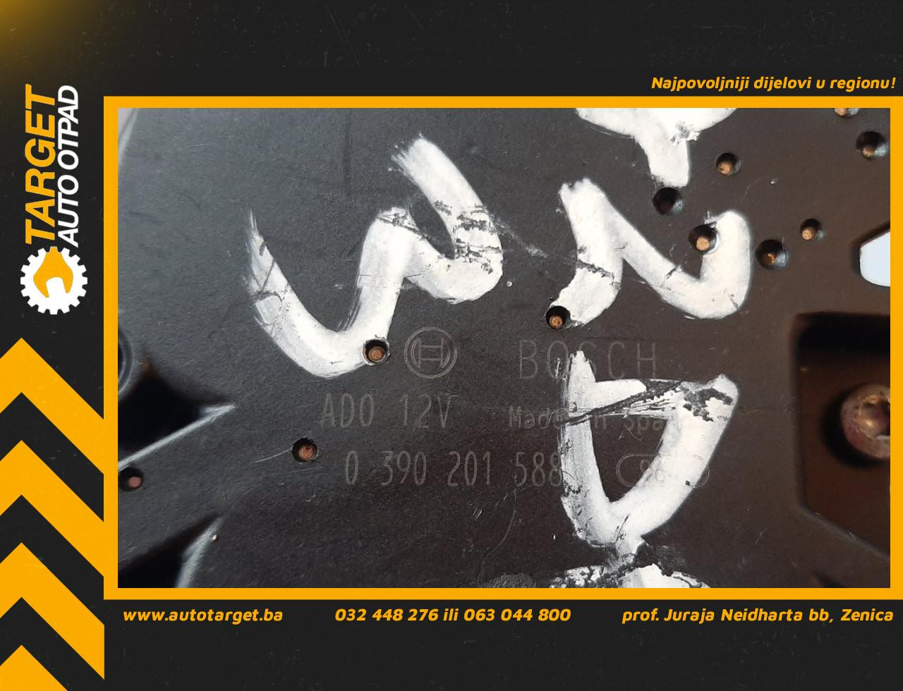 DIJELOVI MOTORIC BRISACA MAZDA 3 > 03-07 0390201588