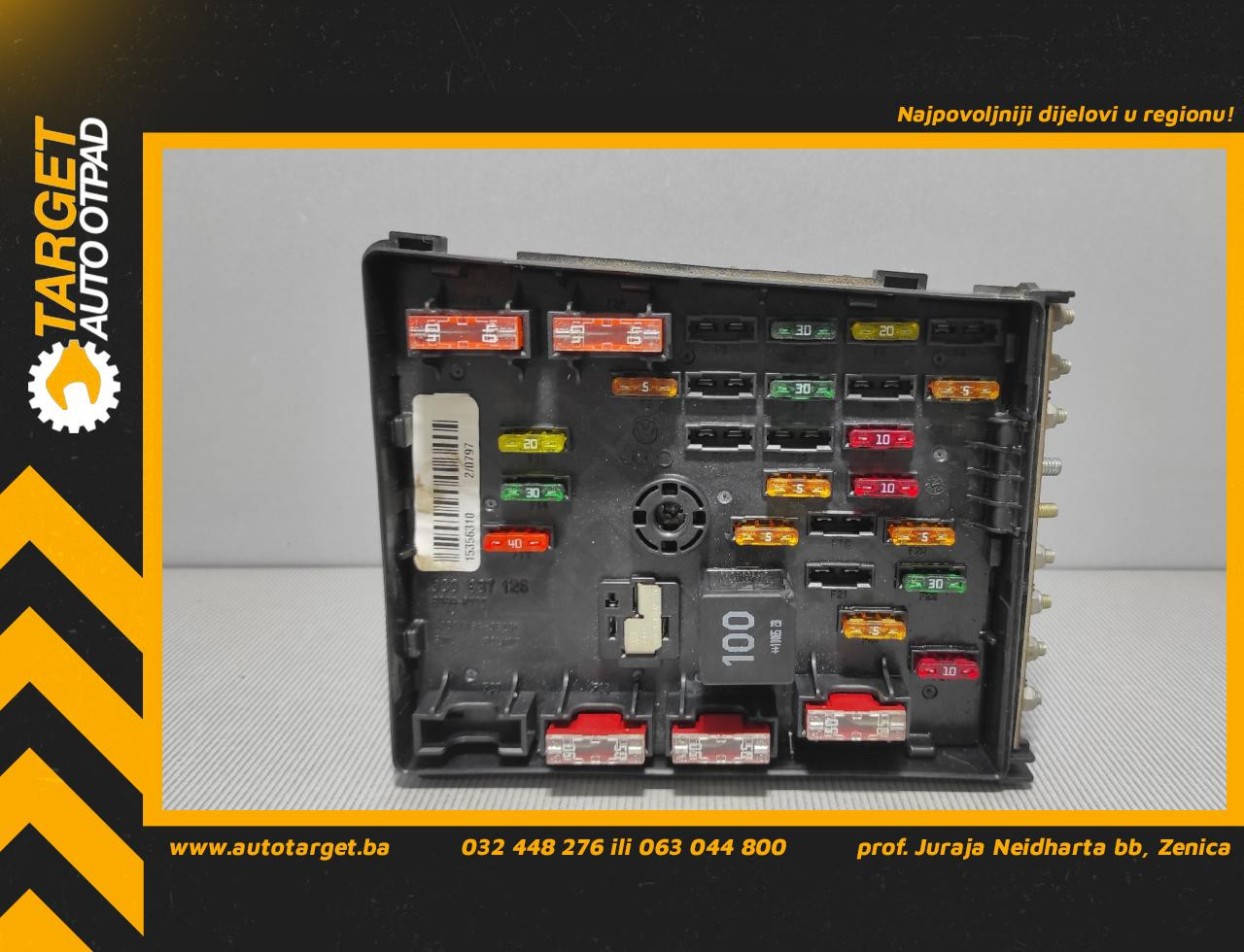 ELEKTRONIKA KUTIJA OSIGURACA VW PASSAT B6 > 05-10 3C093