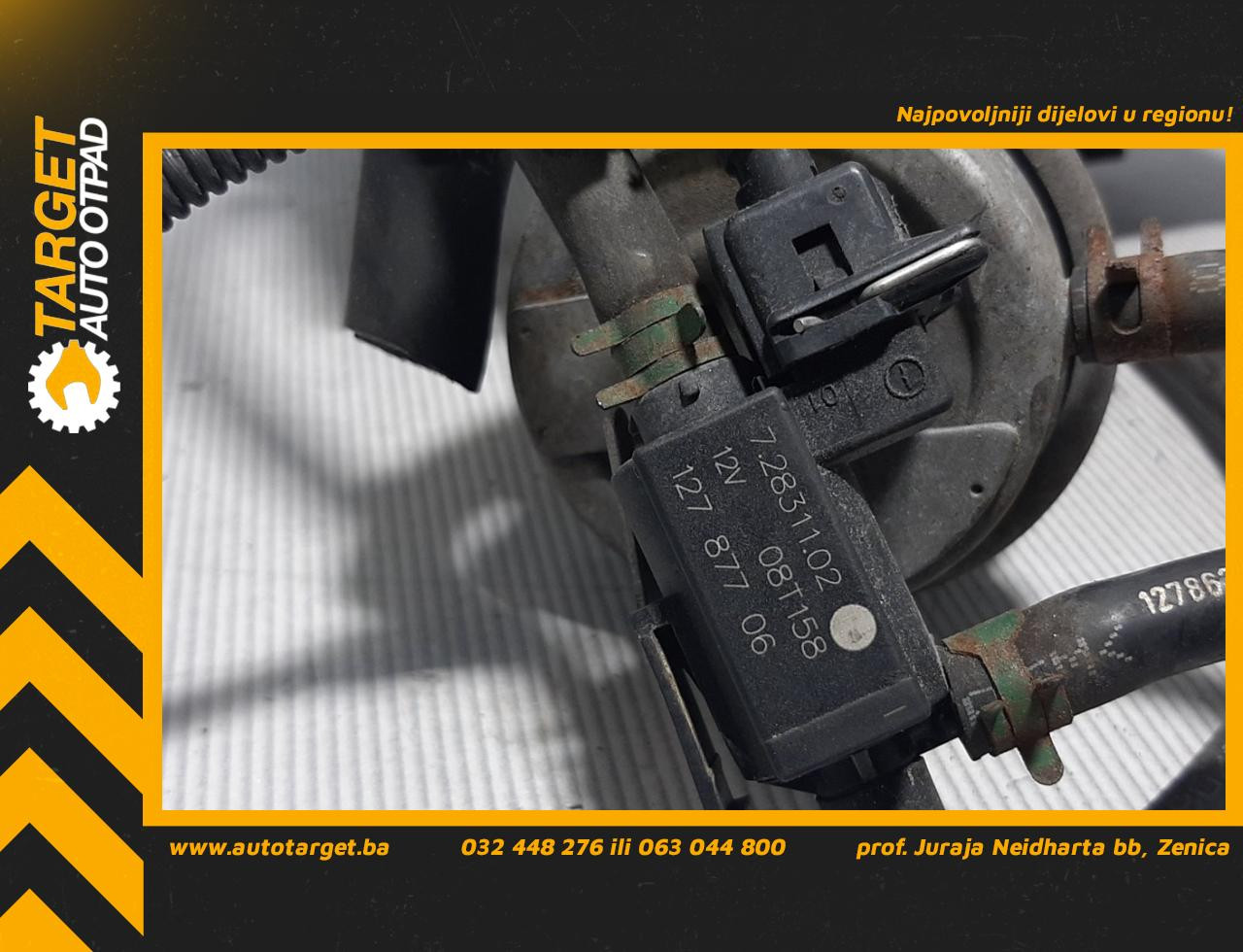 DIJELOVI TC VENTIL SAAB 9-3 > 08- 2.0 72831102