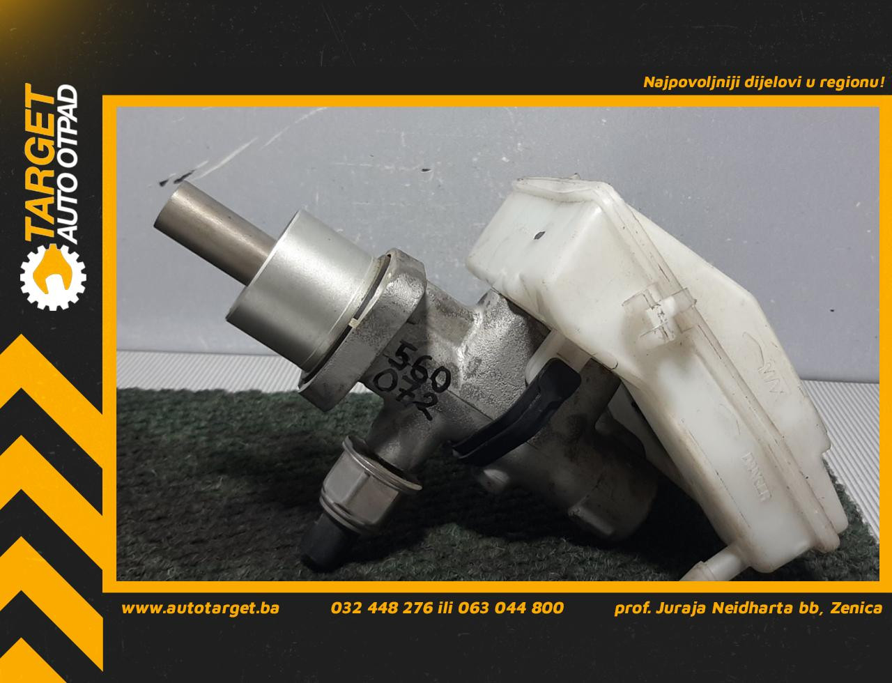 GLAVNI KOCIONI CILINDAR PEUGEOT 206 > 98-09 03350886611
