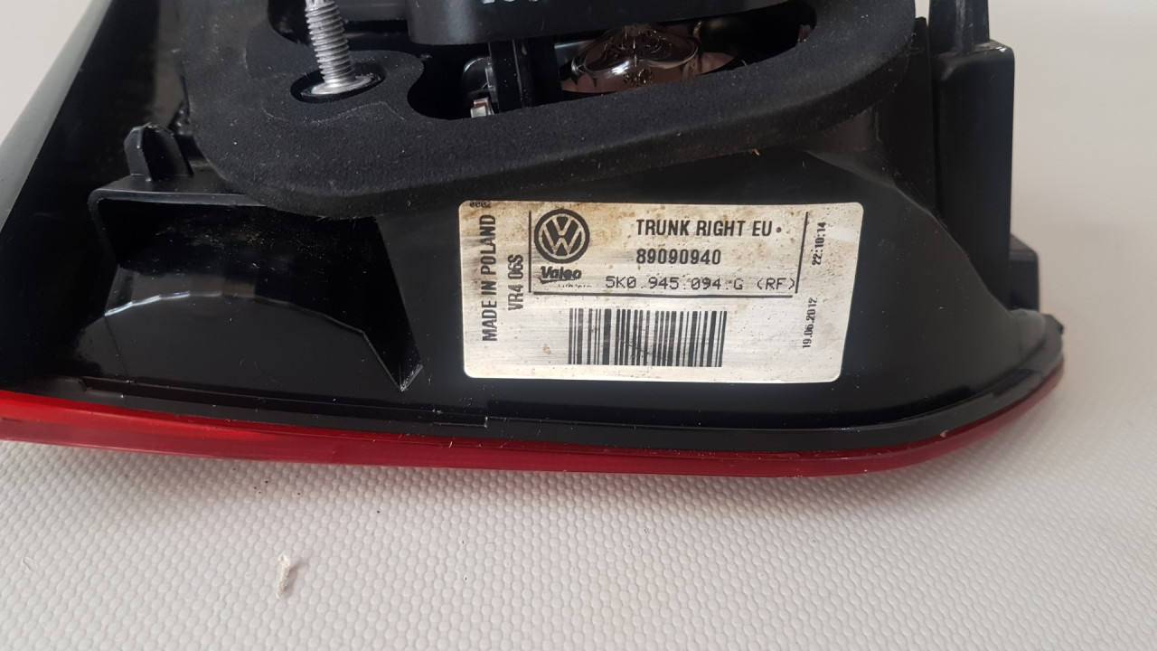 STOP SVJETLO VW GOLF 6 > 08-12 VW038016 5K0945094G