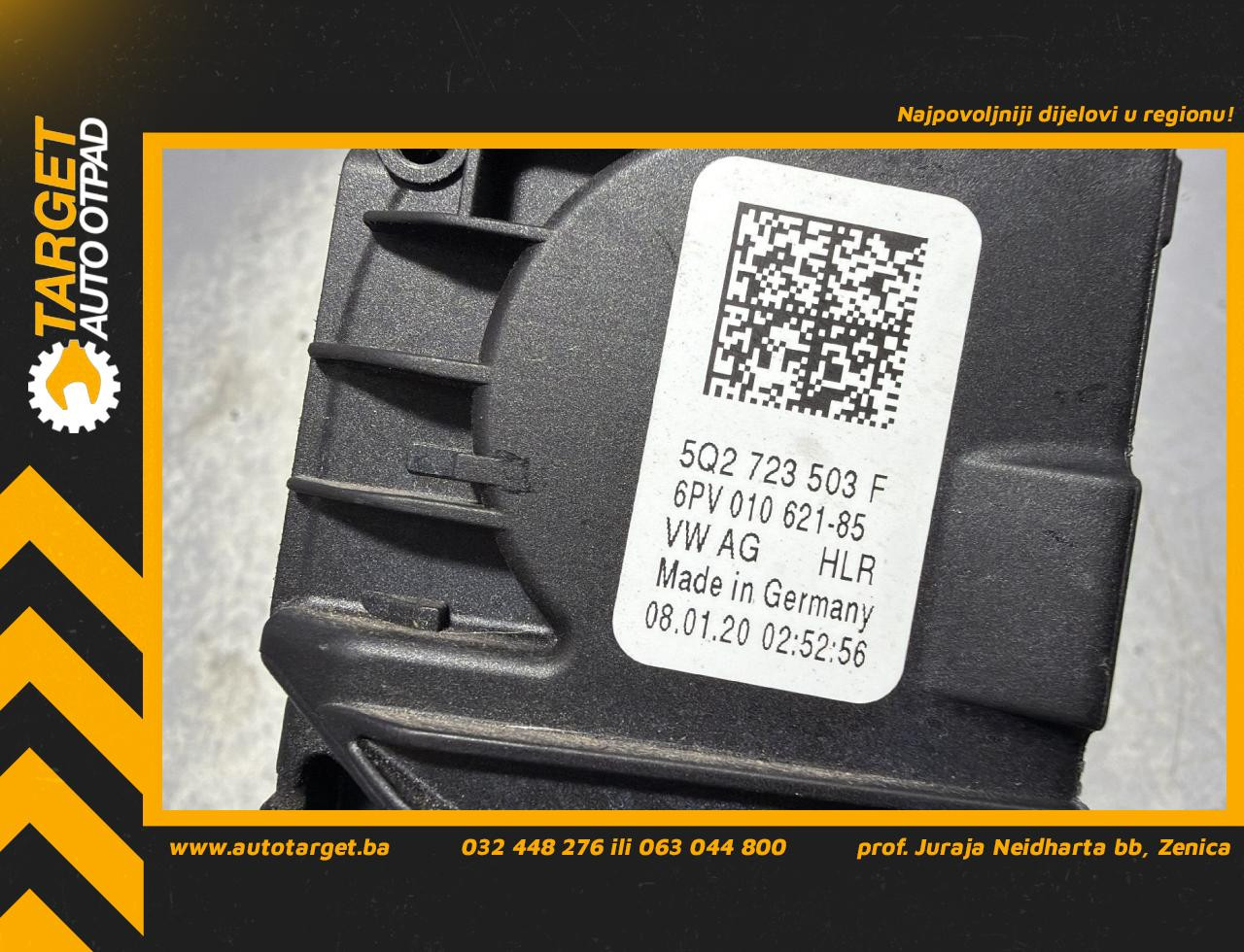 DIJELOVI PAPUCICA GASA SKODA KAROQ > 17- 2.0 5Q2723503F