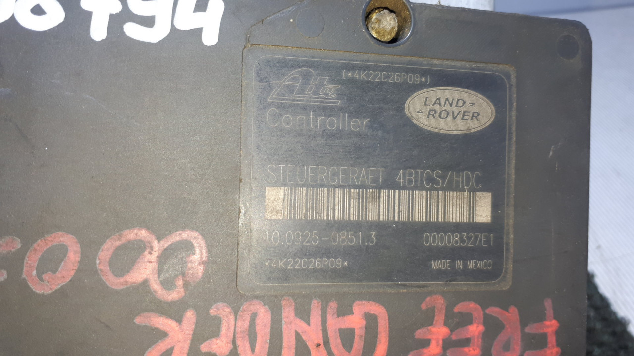 ABS ELEKTRONIKA LAND ROVER FREELANDER > 03-06 00008327E