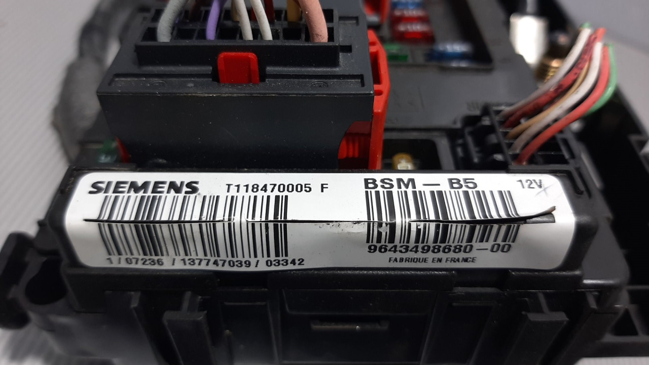 DIJELOVI ELEKTRONIKA MODUL CITROEN C5 > 01-04 9643498680