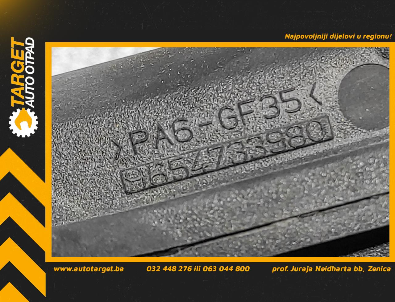 DIJELOVI CRIJEVO PEUGEOT EXPERT > 07-16 2.0 9645889880