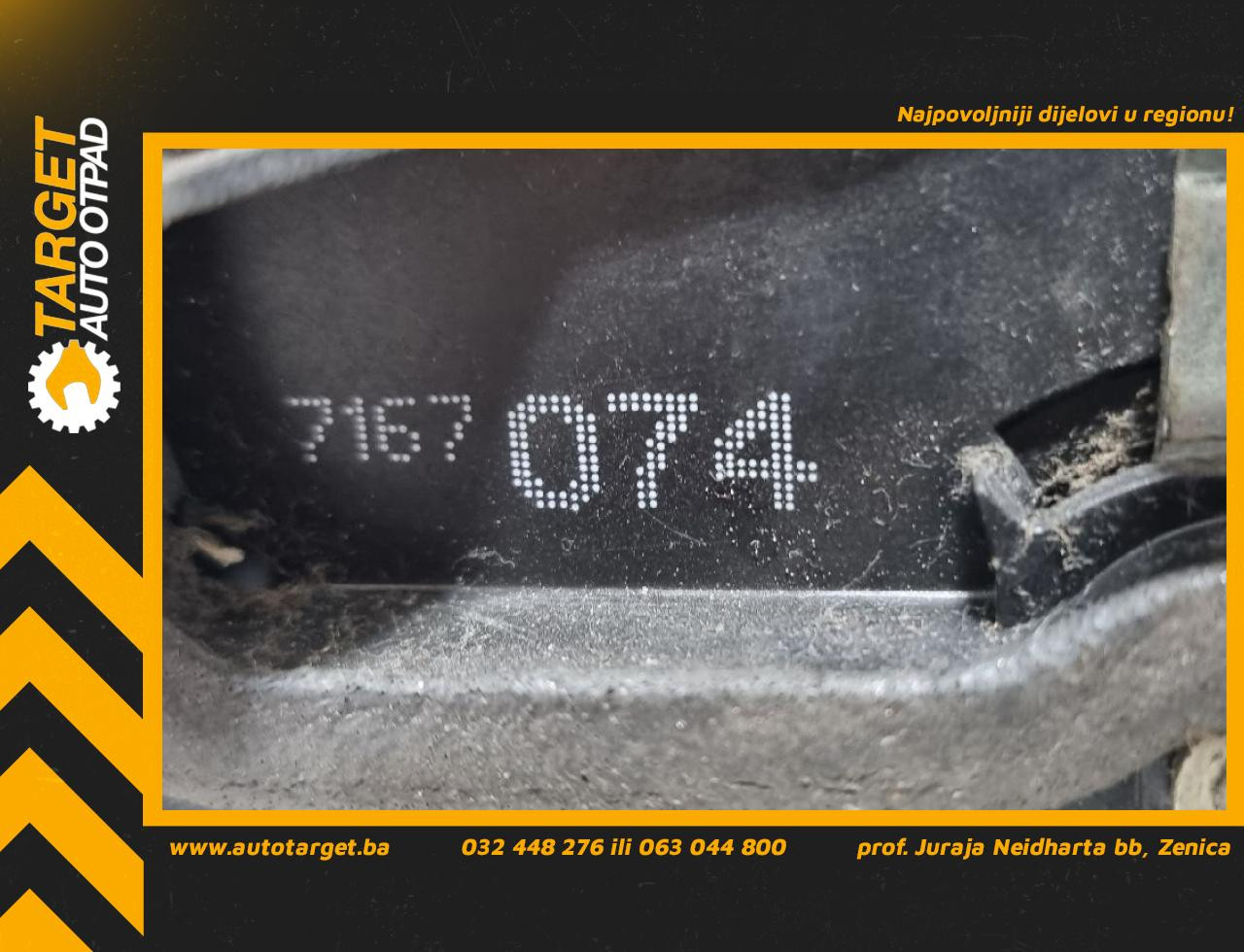 DIJELOVI BRAVA VRATA BMW X3 (E83) > 07-10 2.0 7167074