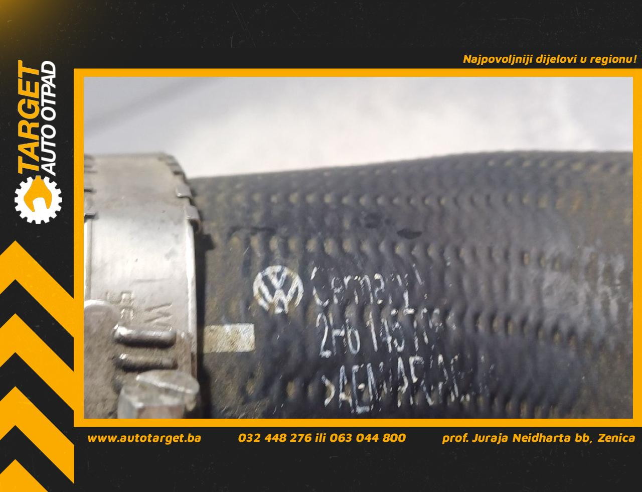 DIJELOVI CRIJEVO INTERKULERA VW AMAROK > 16-18 3.0 2H6145708A
