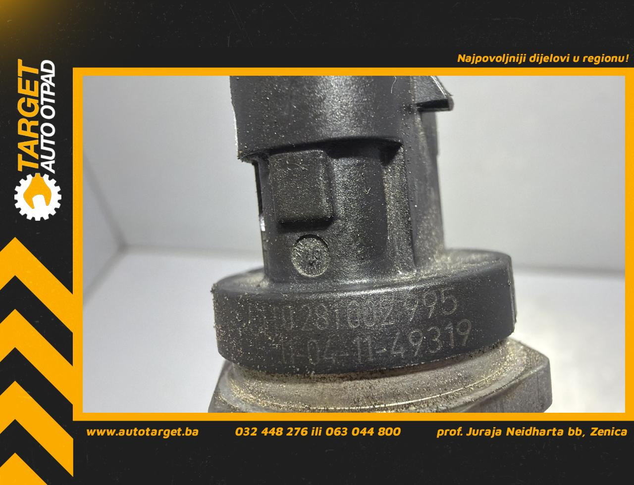 SENZOR PRITISKA GORIVA VOLVO S60/V60 > 10-13 0281002995