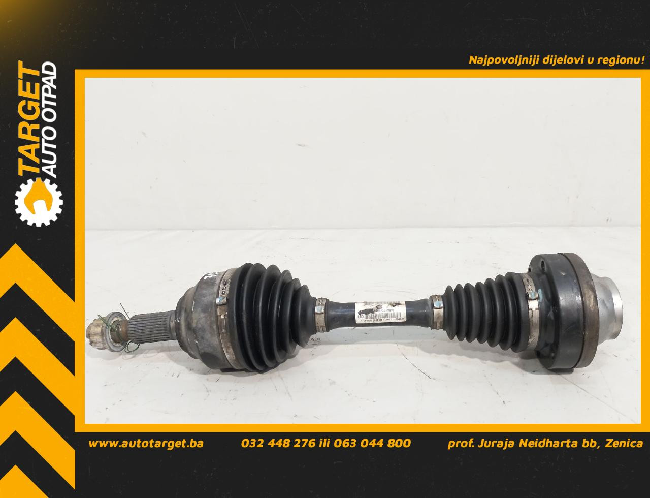 DIJELOVI POLUOSOVINA VW TOUAREG > 02-06 5.0 7L6407271A