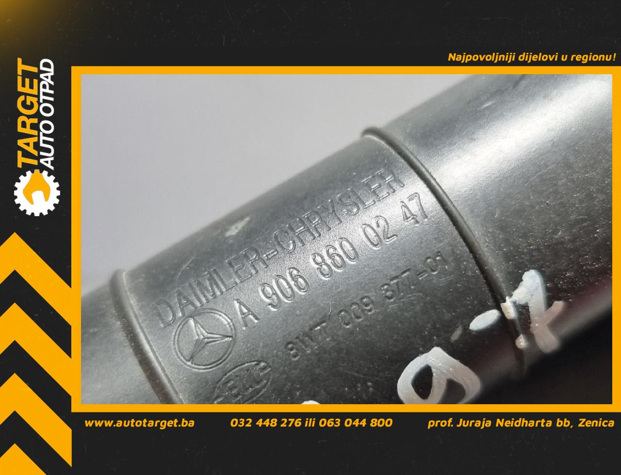 PRSKALICA ZA FAROVE MERCEDES SPRINTER > 06-13 A9068600247