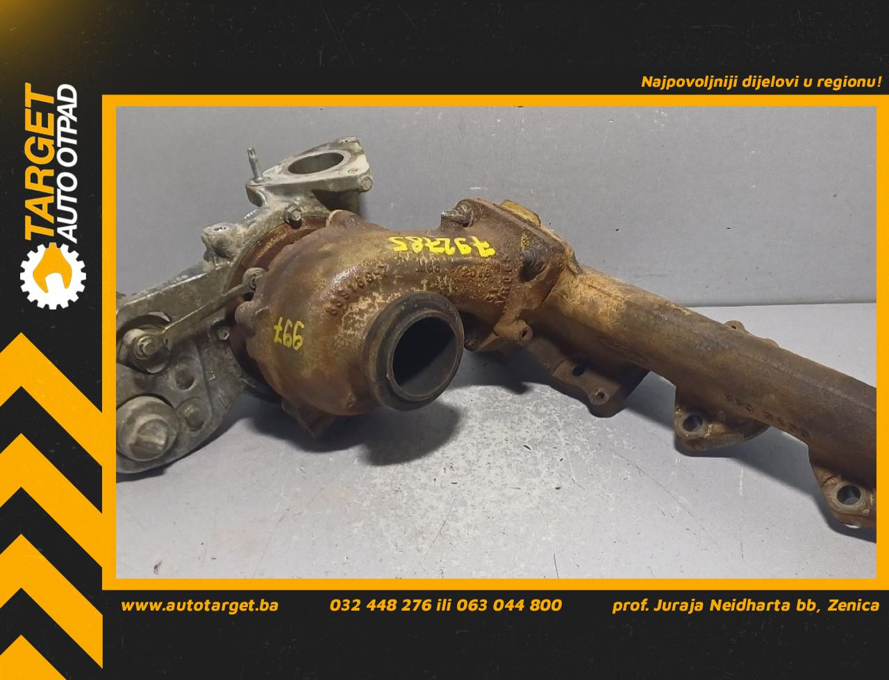 DIJELOVI TURBINA FORD RANGER > 16- 2.0 JB3Q6K682AA