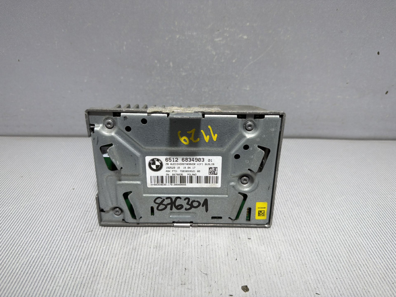 DIJELOVI POJACALO BMW SERIJA 5 (G30/G31) > 16-20 3.0 6834903