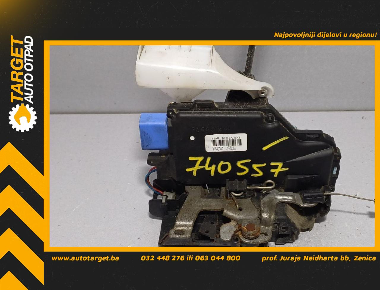 DIJELOVI BRAVA VRATA VW CADDY > 03-10 3D1837015AB