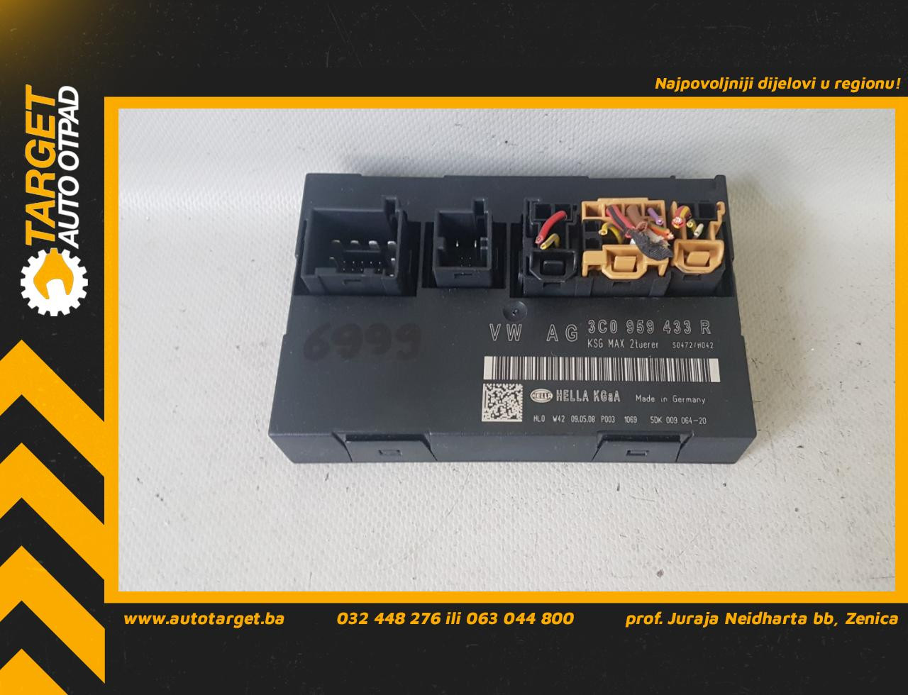 KOMFORT ELEKTRONIKA VW PASSAT B6 > 05-10 3C0959433R 3C0