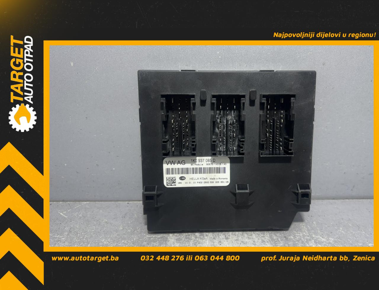 DIJELOVI BCM ELEKTRONIKA VW GOLF 6 > 08-12 1.6 1K0937085D