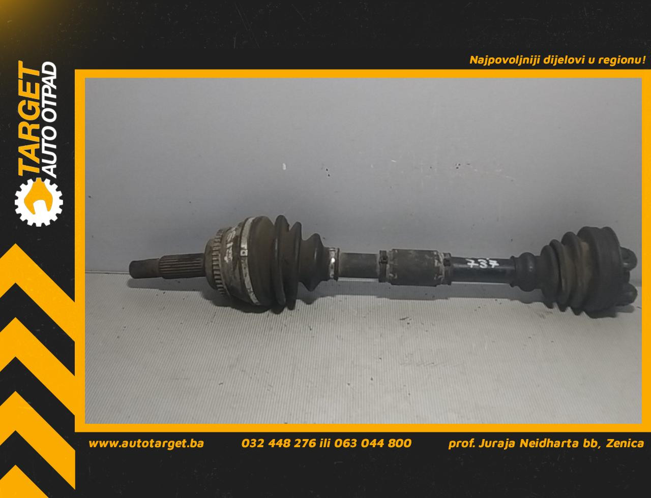 DIJELOVI POLUOSOVINA TOYOTA AVENSIS > 03-07 1.4