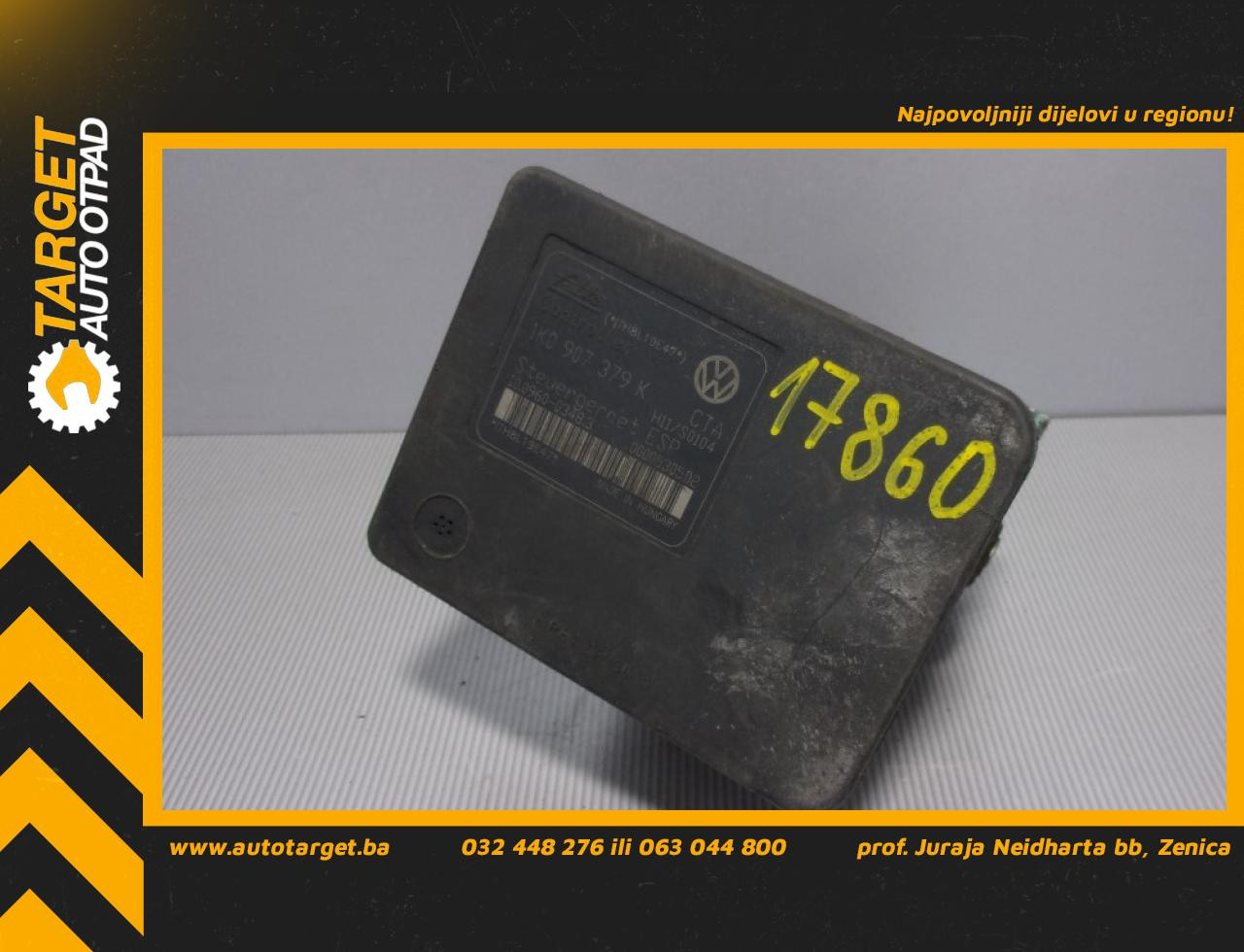 ABS ELEKTRONIKA VW GOLF 5 > 03-08 VW036041 1K0907379K