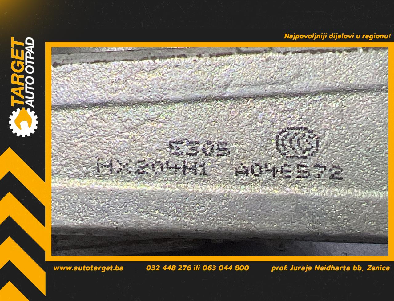 DIJELOVI BAGLAMA MERCEDES B KLASA (W246) > 14-19 A046572