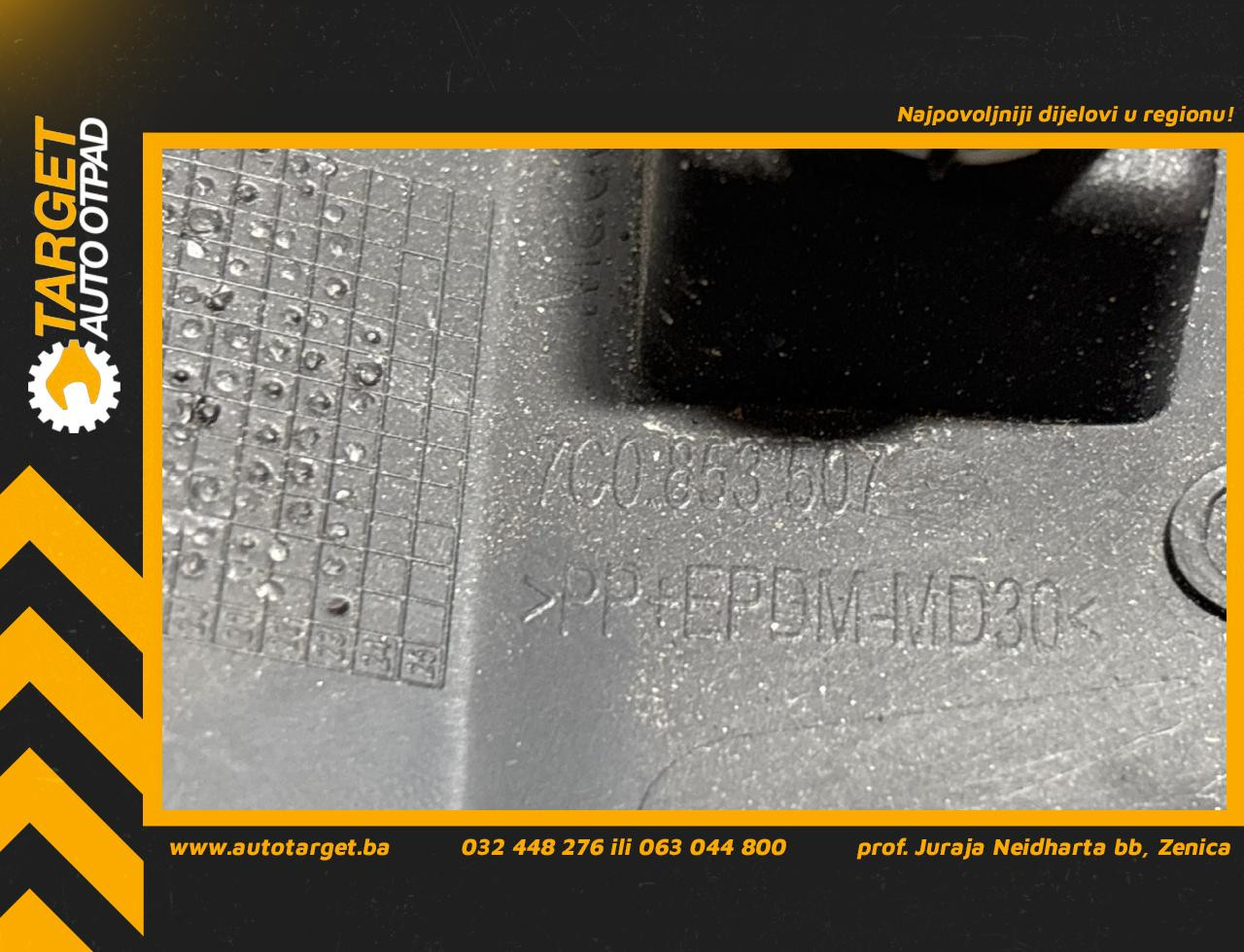 DIJELOVI RUB BLATOBRANA VW CRAFTER > 17- 7C0853507