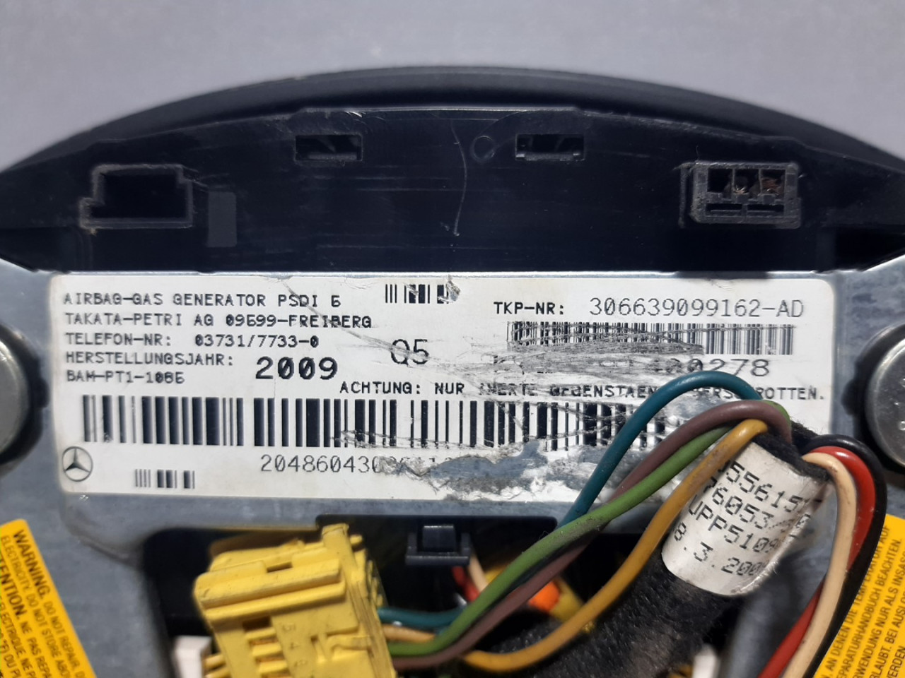AIRBAG VOLANA MERCEDES C KLASA (W204/S204) > 07-10 3066