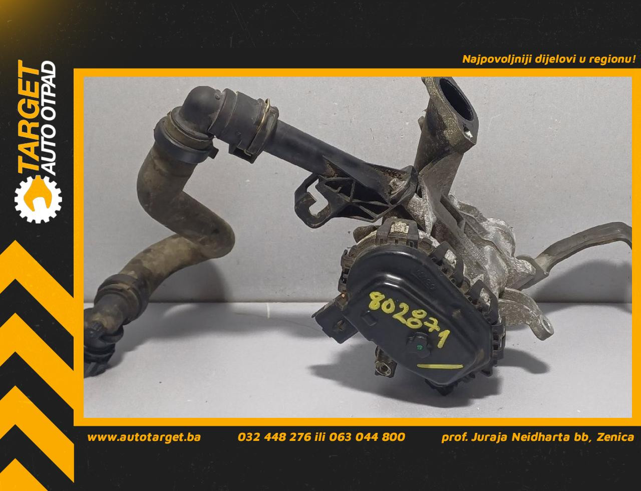 DIJELOVI EGR PEUGEOT 508 > 14-18 1.6 9807369980