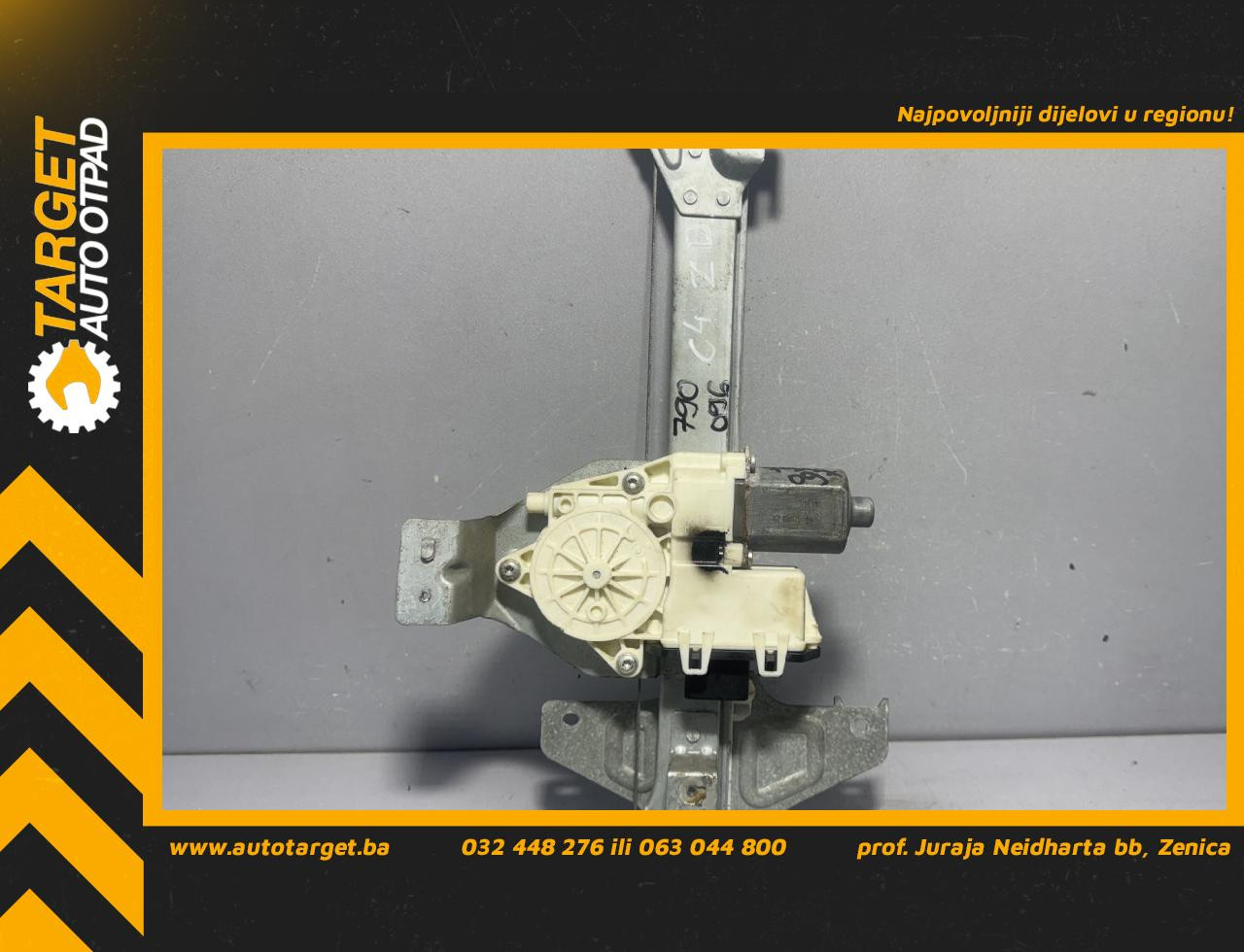 ELEKTRO PODIZAC STAKLA CITROEN C4 > 08-10 9647444280