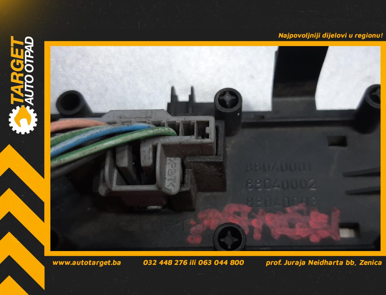 DIJELOVI PREKIDAC RENAULT MEGANE > 02-05 88040001