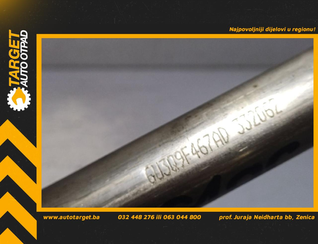 DIJELOVI CRIJEVO EGRA CITROEN JUMPER > 06-14 2.2 6U3Q9F467AD
